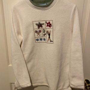 Croft & Barrow Fleece Winter Pullover SIZE S